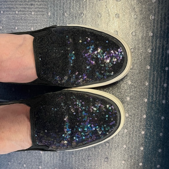 Keds. Sequin slip ons. Size 5 - Picture 6 of 6